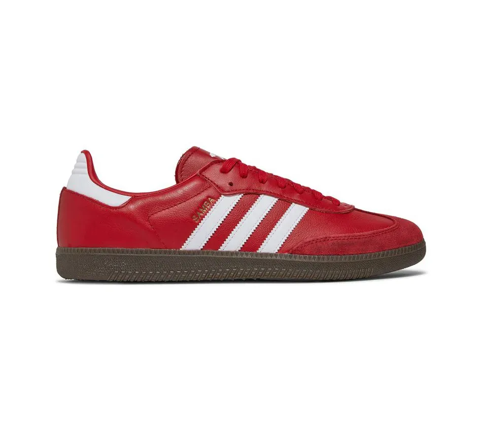 Низкие кроссовки Adidas Samba X Arsenal Team Power Red (Красный) Унисекс