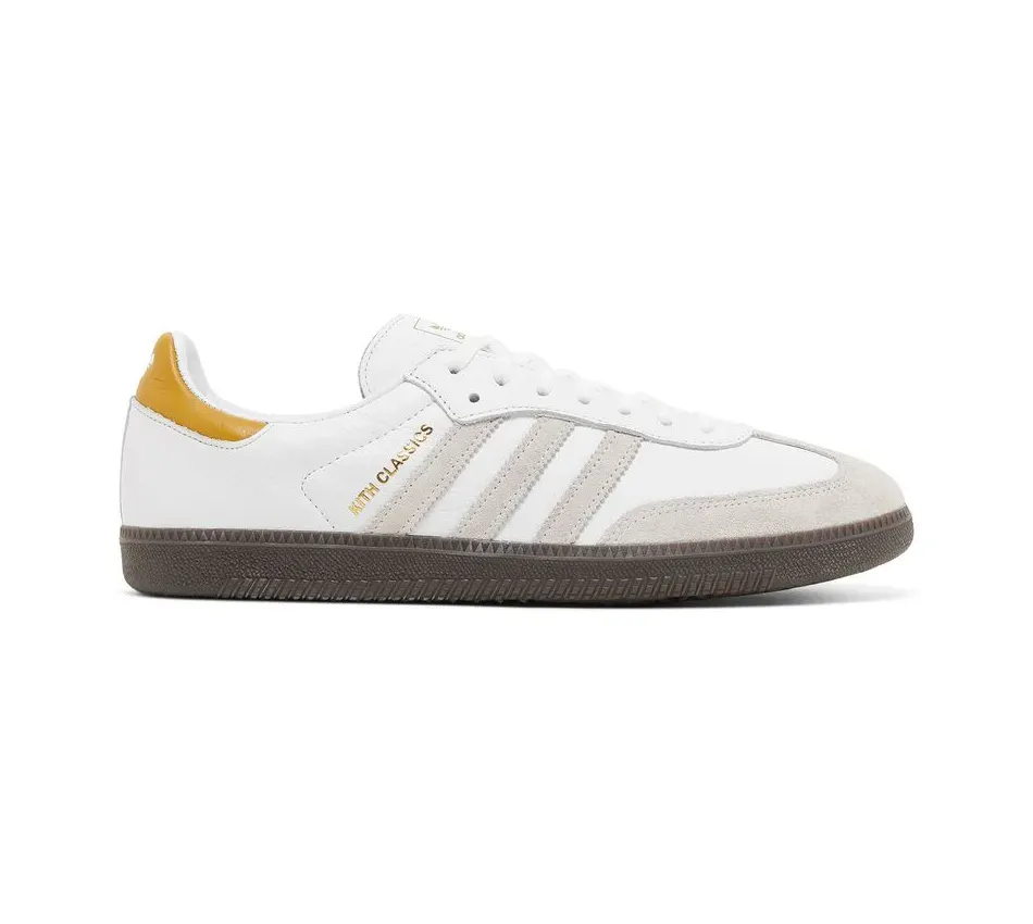 Низкие кроссовки Adidas Samba Kith OG Classics Program Mango (Белый) Унисекс