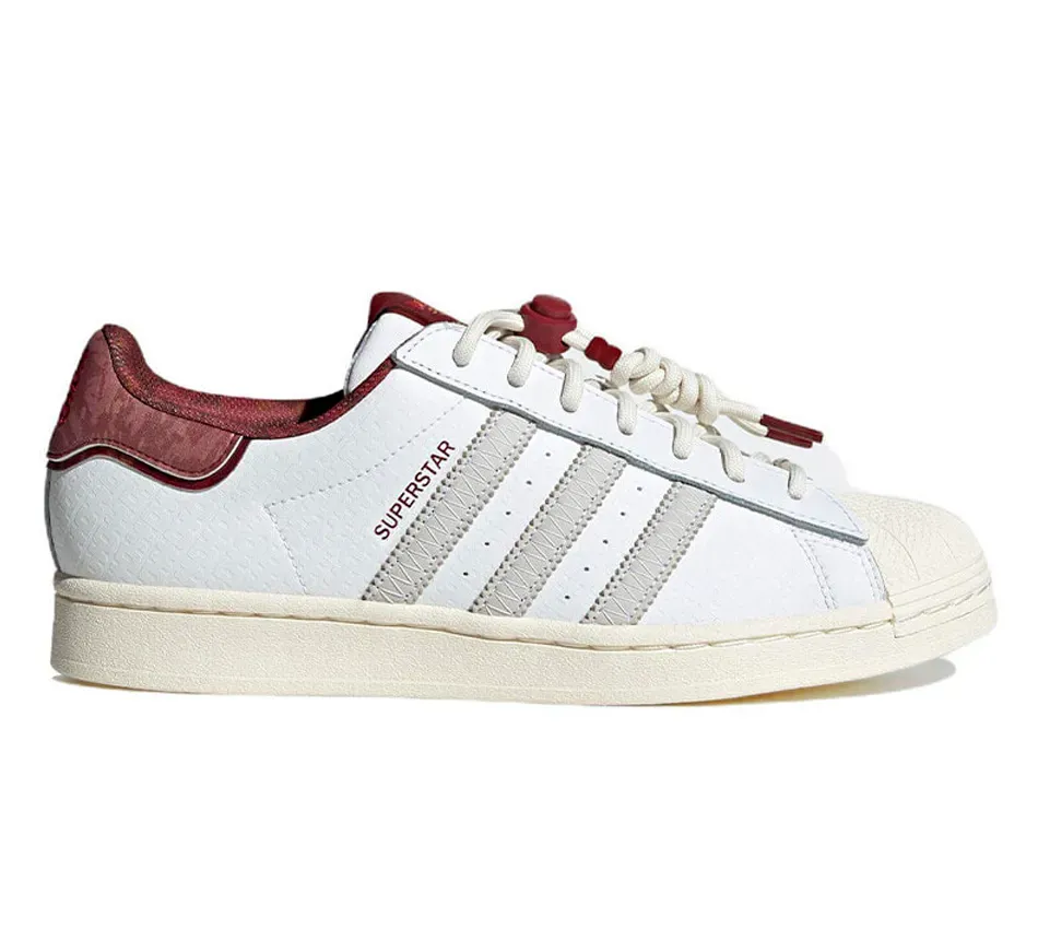 Низкие кроссовки Adidas Superstar Chinese New Year 2023 (Белый) Унисекс