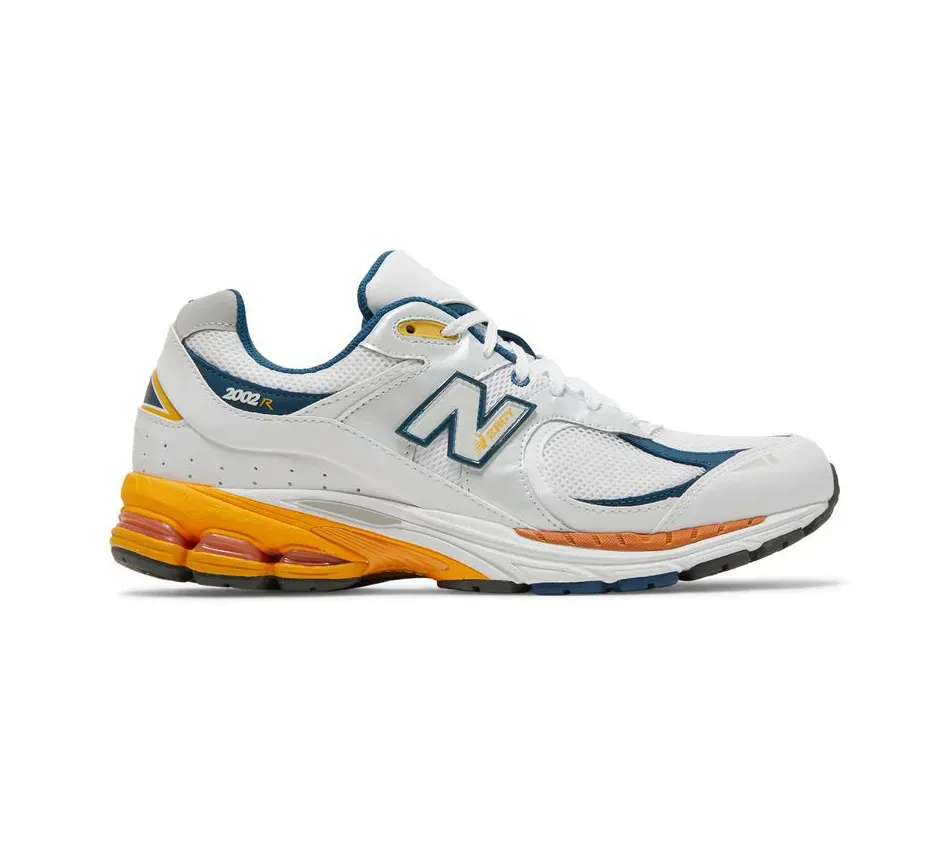 Низкие кроссовки New Balance 2002R 2002 R White Lagoon (Белый) Унисекс