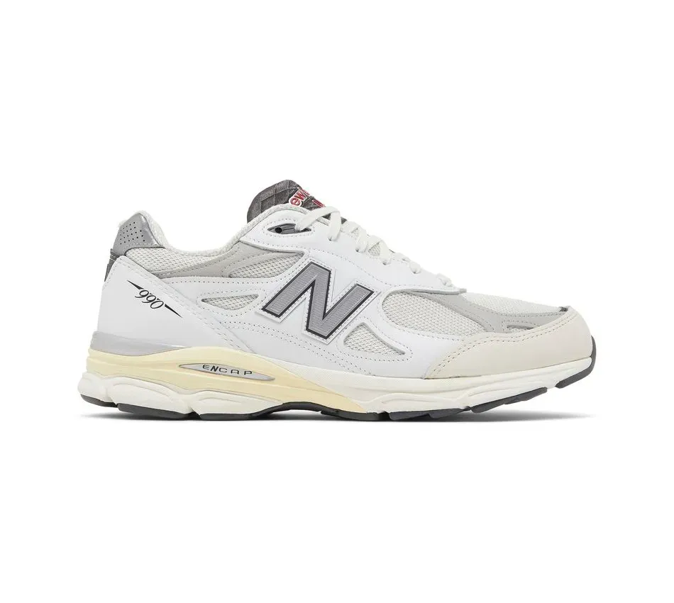 Низкие кроссовки New Balance 990 Teddy Santis x 990 V3 Sea Salt (Белый) Унисекс