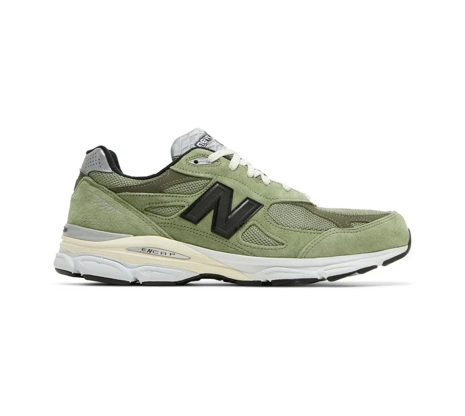 Низкие кроссовки New Balance 990 JJJJound x 990 V3 Olive (Зелёный) Унисекс