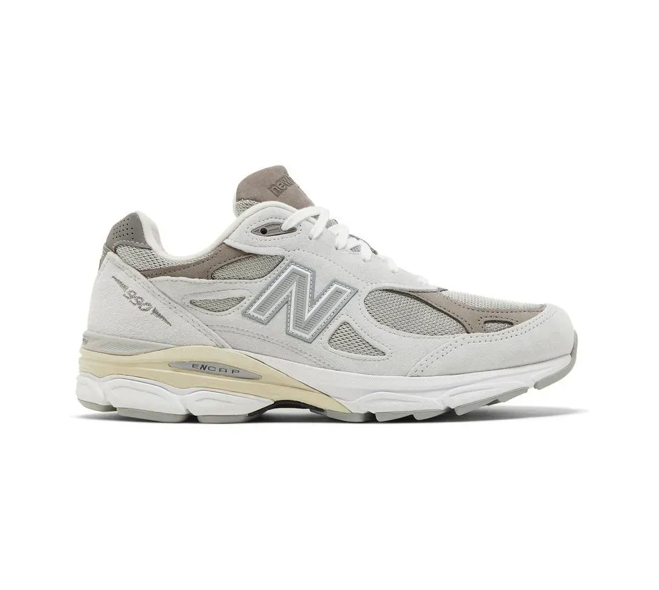 Низкие кроссовки New Balance 990V3 Made In USA Nimbus Cloud (Серый) Унисекс
