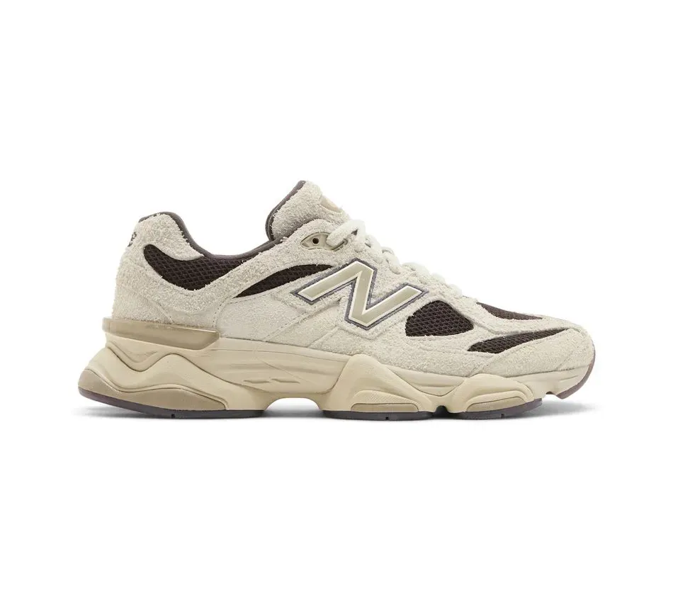 Кроссовки New Balance 9060 Sydney McLaughlin-Levrone Linen Black Coffee (Бежевый) Унисекс