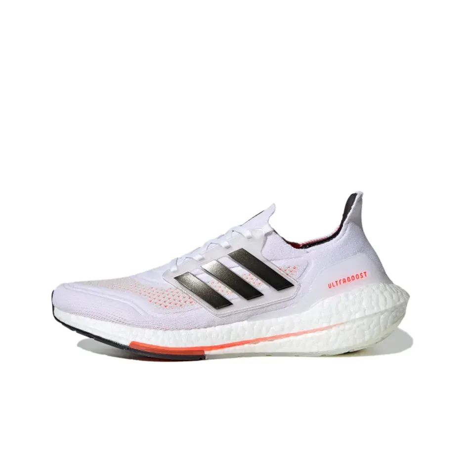 Adidas ULT Running Low-Top Sneakers Men's White Black Orange Adidas ULT Running Low-Top Sneakers Men's White Black Orange