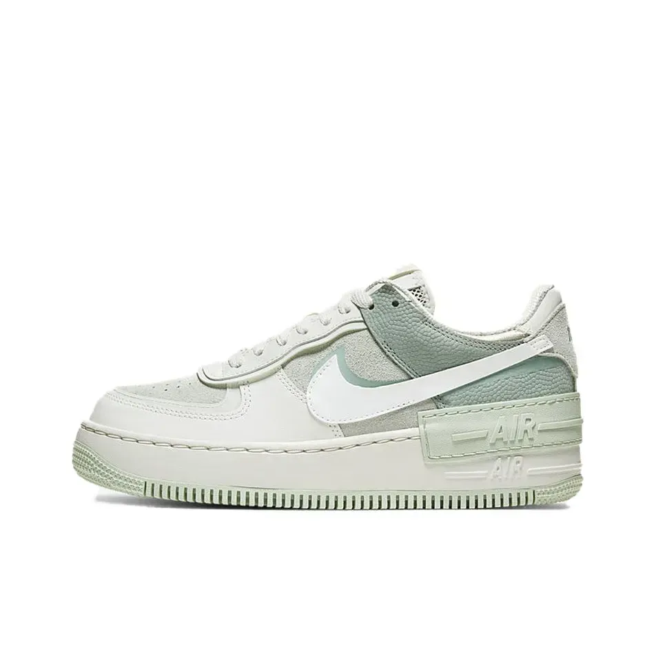 Кроссовки Nike Air Force 1 Low 1 Shadow Spruce Aura White (Женский) Кроссовки Nike Air Force 1 Low 1 Shadow Spruce Aura White (Женский)
