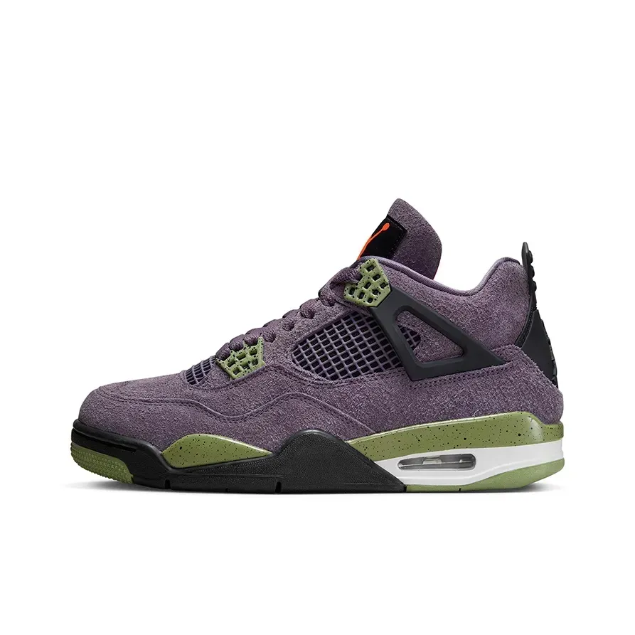 Высокие кроссовки Air Jordan 4 Canyon Purple (Фиолетовый) Унисекс Высокие кроссовки Air Jordan 4 Canyon Purple (Фиолетовый) Унисекс