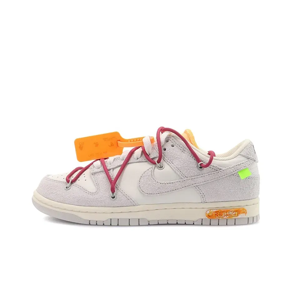 Nike Dunk The 50 Low Top Skateboard Sneakers Off White Серый Белый Nike Dunk The 50 Low Top Skateboard Sneakers Off White Серый Белый