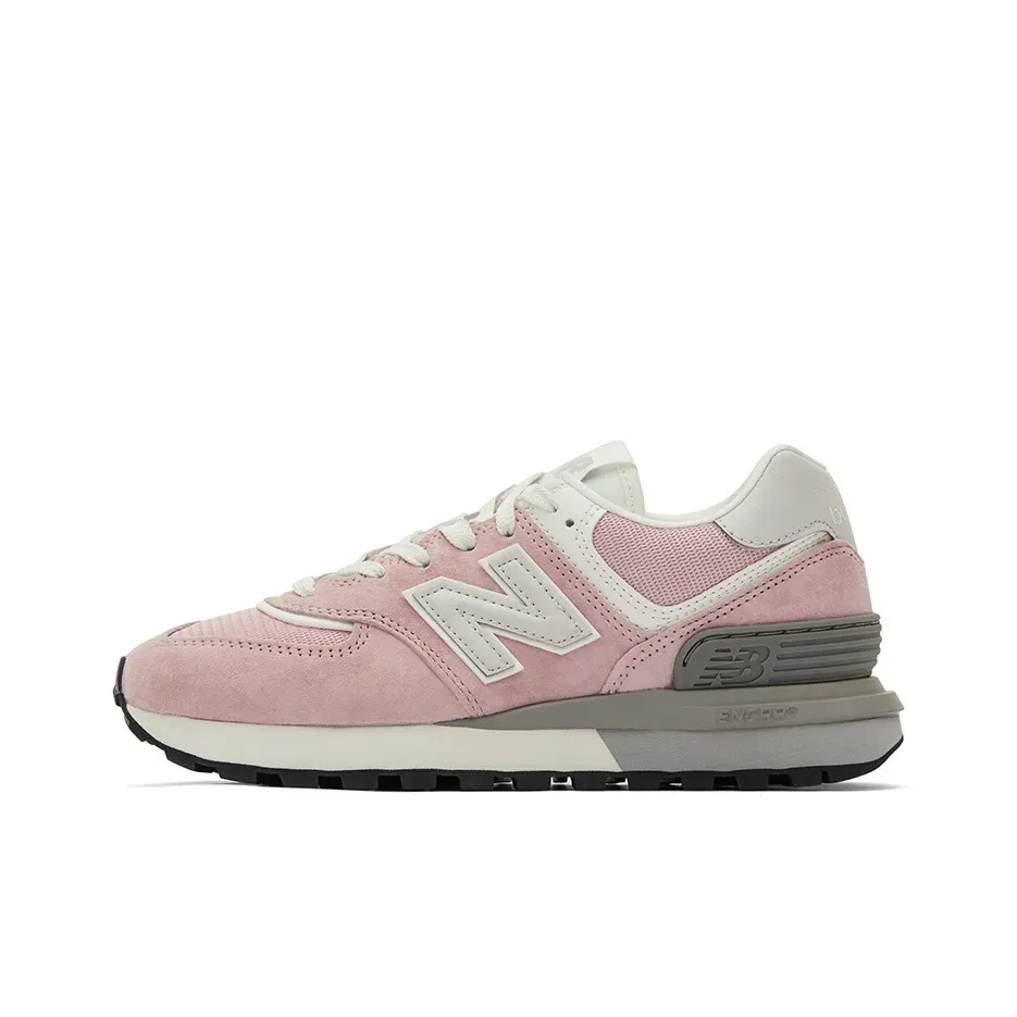New Balance NB 574 Аbrasion Resistant Низкие Беговые Кроссовки Унисекс Вишневый Цветок Розовый
