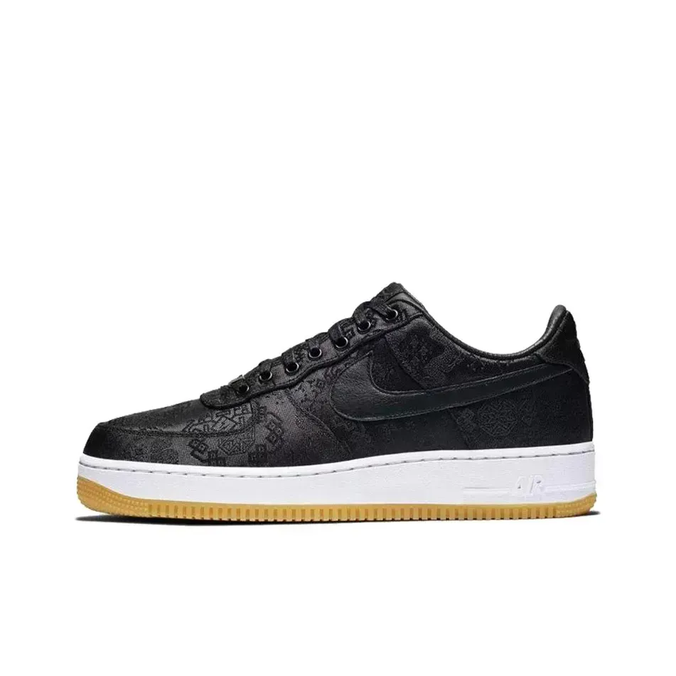 Nike Fragment Design X CLOT Air Force 1 Low Черный Nike Fragment Design X CLOT Air Force 1 Low Черный