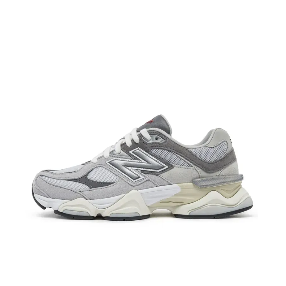 Низкие кроссовки New Balance 9060 Rain Cloud Grey (Серый) Унисекс